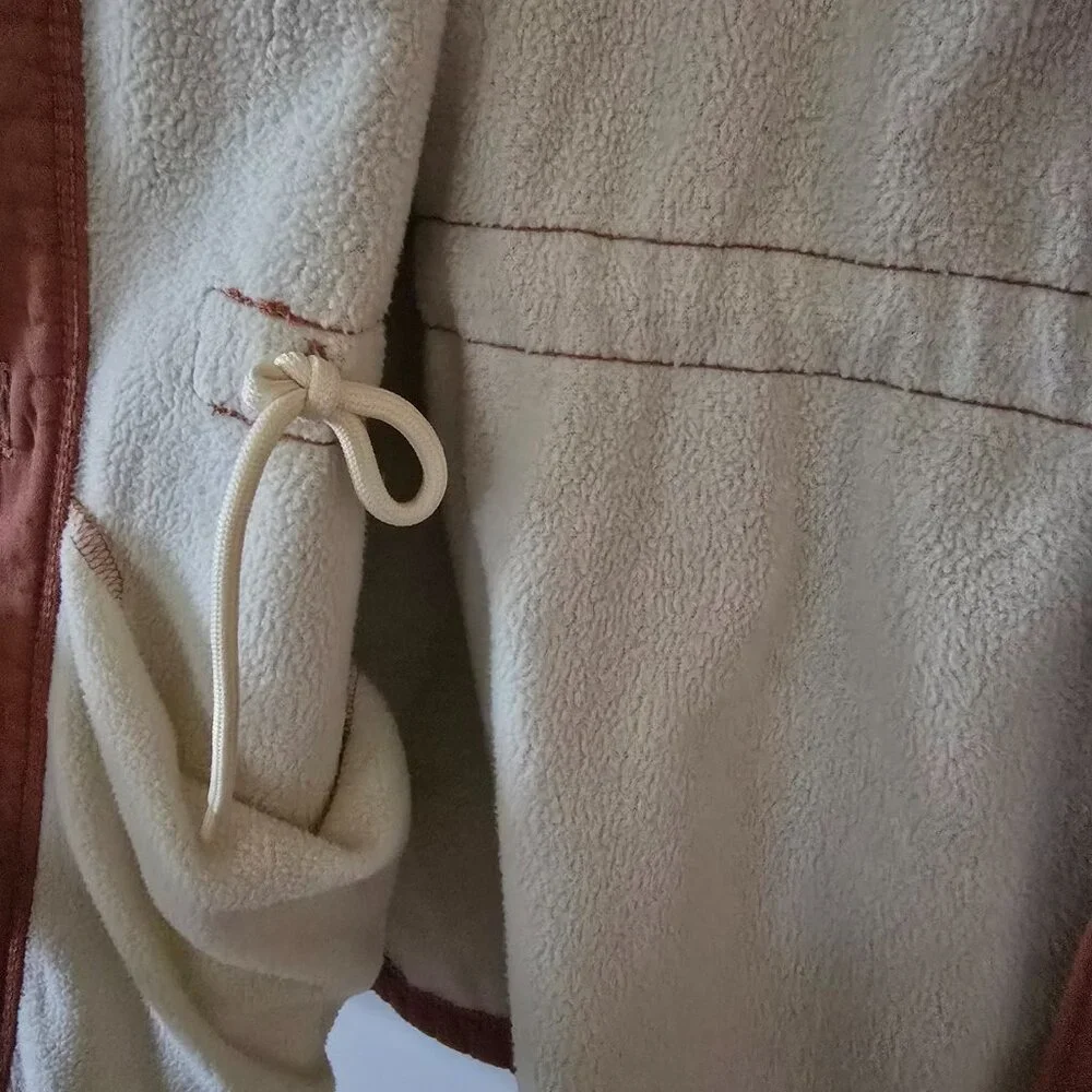 Women's Brown Sherpa-Lined Jacket - Picture 2 of 4